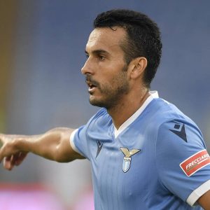 Pedro Rodriguez Ledesma of SS Lazio reacts during the Serie A football match between SS Lazio and Cagliari Calcio at Oli